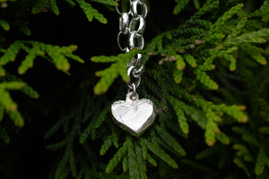 Heart Charm Bracelet - Sterling Silver