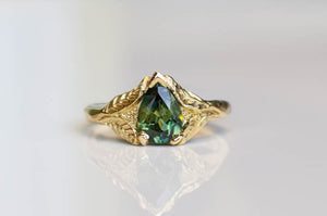 Damo Ring - Pear Setting - Made to Order