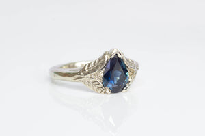 Damo Ring - Pear Setting - Made to Order