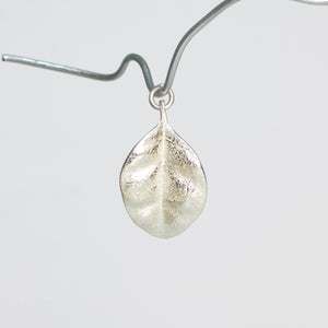 Ramarama Leaf Charm - Sterling Silver