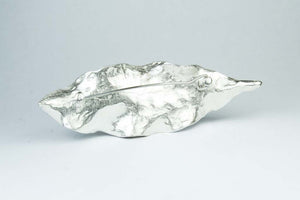 Tarata Leaf Brooch -  Sterling Silver