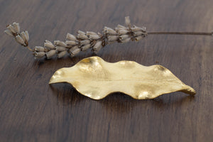 Tarata Leaf Brooch - Gold Plated