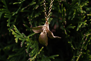 Waimea Leaf Pendant - Gold Plated