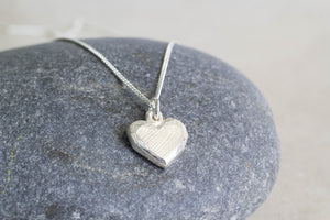 Heart Pendant - Sterling Silver