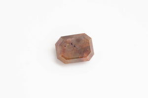 7.8 x 6mm 1.89 carat Emerald-Cut Salt and Pepper Dimaond