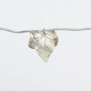 Ivy Leaf Charm - Sterling Silver