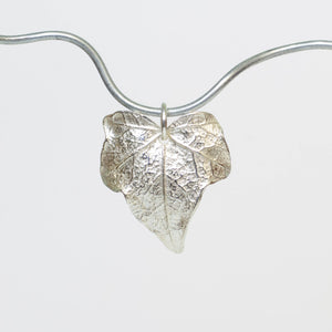 Ivy Leaf Charm - Sterling Silver