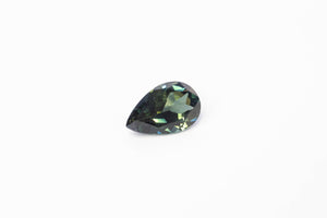 10.9x6.9mm 2.51 carat Pear-Cut Green Sapphire