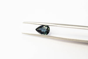 8x6mm Sapphire: 1.14ct Pear - Teal