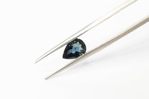8x6mm Sapphire: 1.14ct Pear - Teal