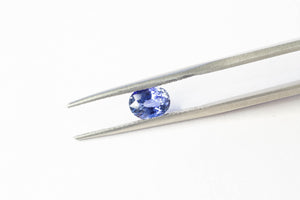 6x5mm 0.88 carat Oval Ceylon Sapphire