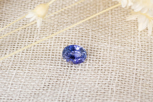 6x5mm 0.88 carat Oval Ceylon Sapphire