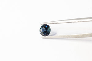 5.9mm Sapphire:  0.82ct Round - Teal