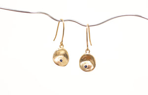 Water Drop Earrings - Yellow Gold