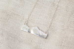 Southern Alps Pendant - Sterling Silver