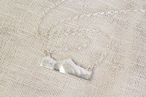 Southern Alps Pendant - Sterling Silver