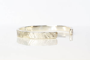 Bark Cuff - Sterling Silver