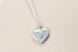 Heart Pendant - Sterling Silver