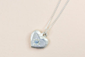 Heart Pendant - Sterling Silver