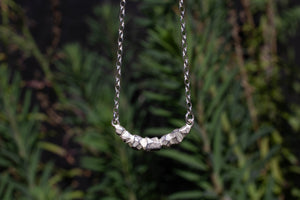 Boulder Necklace - Sterling Silver