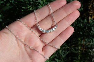 Boulder Necklace - Sterling Silver