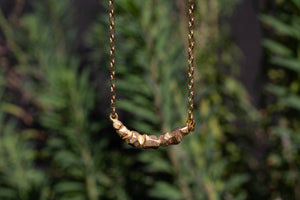 Boulder Necklace - Gold Plated