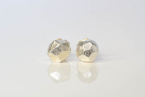 Boulder Studs - Sterling Silver