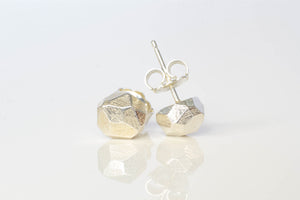 Boulder Studs - Sterling Silver