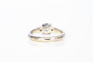 Mira Ring - 14ct White Gold with 1.04ct Ceylon Sapphire