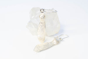 Sycamore Seed Earrings - Sterling Silver