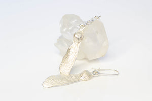 Sycamore Seed Earrings - Sterling Silver