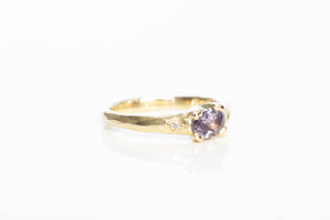 Argus Ring - 9ct Yellow Gold with Lavender Sapphire