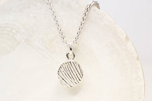 Beach Pendant - Sterling Silver