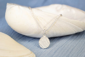 Beach Pendant - Sterling Silver