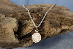 Beach Pendant - Sterling Silver