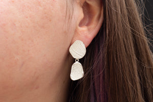 Reef Earrings #1 - Sterling Silver