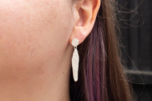 Reef Earrings #1 - Sterling Silver