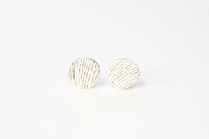 Beach Studs - Small - Sterling Silver