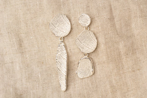 Reef Earrings #2 - Sterling Silver