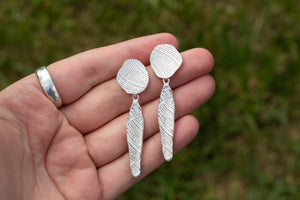 Dune Earrings - Sterling Silver