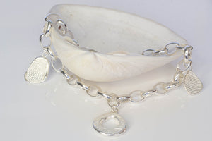 Shoreline Charm Bracelet - Sterling Silver