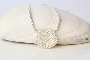 Coral Necklace  - Sterling Silver