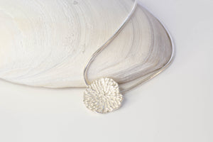 Coral Necklace  - Sterling Silver