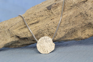 Coral Necklace  - Sterling Silver