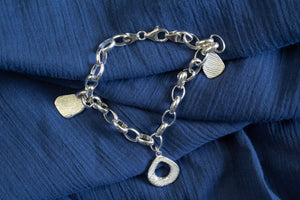 Shoreline Charm Bracelet - Sterling Silver