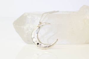 Moon Pendant - Sterling Silver