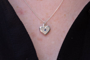 Heart Pendant - Sterling Silver