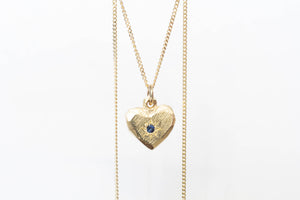 Heart Pendant - Yellow Gold