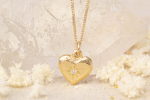 Heart Pendant - Yellow Gold