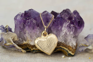 Heart Pendant - Yellow Gold